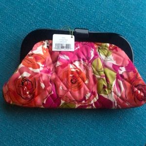 Vera Bradley Clutch- Vintage Rose